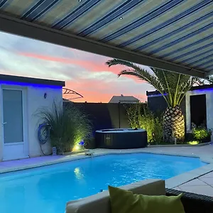 Maison d'hôtes Piscine Pa Ni Pwoblem 